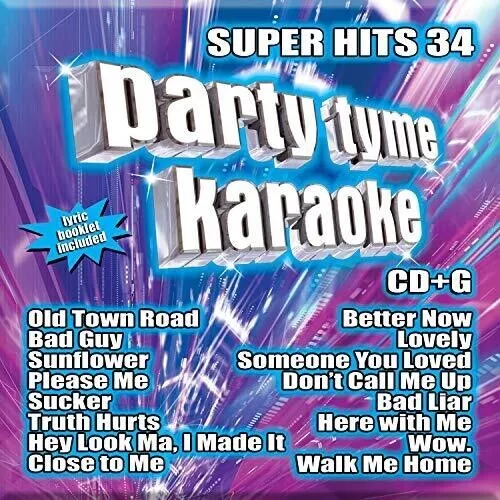 Various Artists - Party Tyme Karaoke: Super Hits 34 (Various Artists) [New CD]