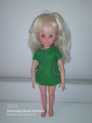 Furga Bambola Migliorati FANNY ALTA MODA abito panno lenci anni 60...come furga 