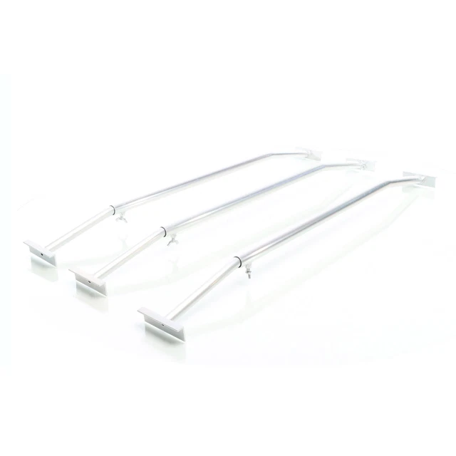 XPOtool 3x Arceau bâches de remorque Réglable 100-145 mm Aluminium