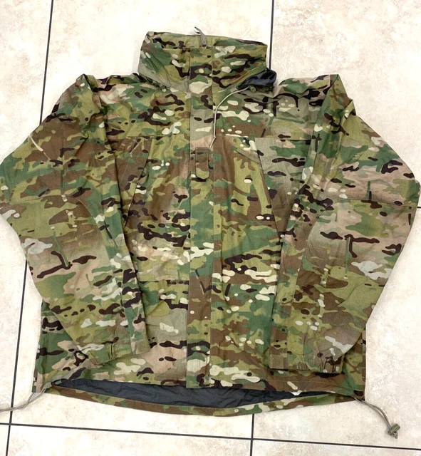 Jacket Extreme Cold/Wet Weather Gen III OCP Multicam Army Rain Jack Large Long