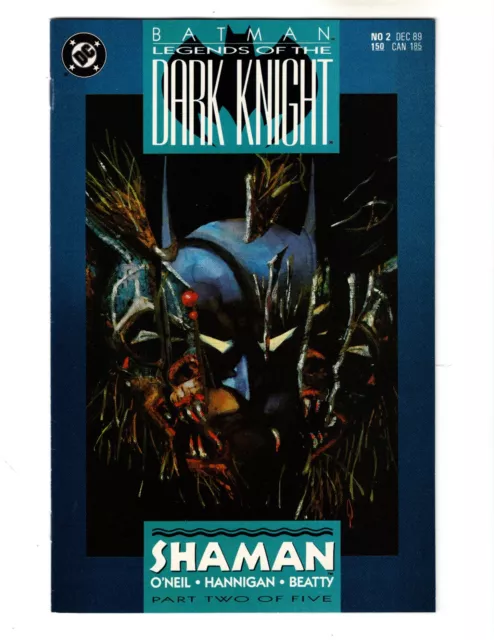 Batman Legends Of The Dark Knight #2 [Vf-Nm] Dc Comics 1989
