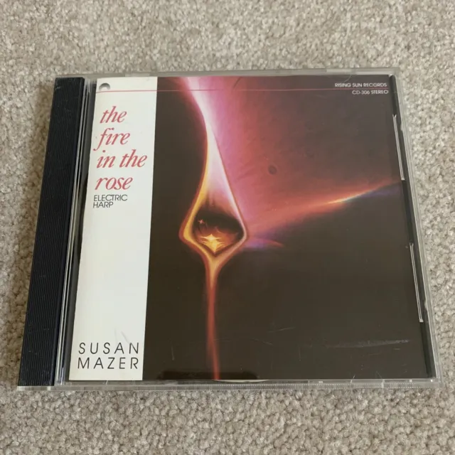 The Fire in the Rose Susan Mazer Electric Harp Rising Sun CD-306 (1985)