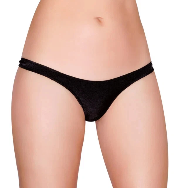 T Back Bikini Bottom dance Bottom Rave Roma Costume 3 PIECES 1 Black 2 Hot Pink