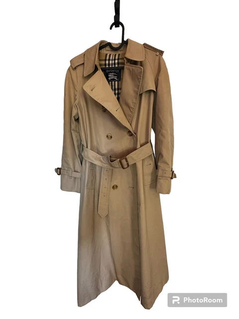 vintage burberry trench coat women