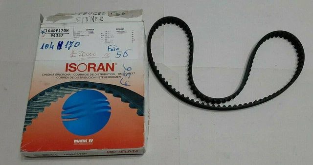 courroie de distribution 94357 104 RP 170 H CITROEN AX SAXO 1.0 PEUGEOT 205 106