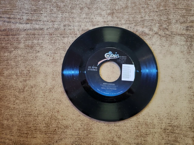 1980S MINT-EXC Will To Power – Baby, I Love Your Way / Freebird Medley 08034 45