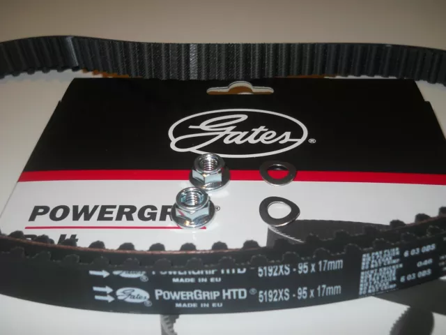 Kit coppia cinture di distribuzione camme premium Ducati 748,851,916,996 Gates ref.73710091A UK
