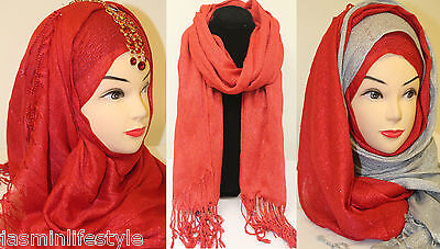 Mesdames beau brillant sequin fleur net parti Hijab Écharpe Étole Châle neckwrap 