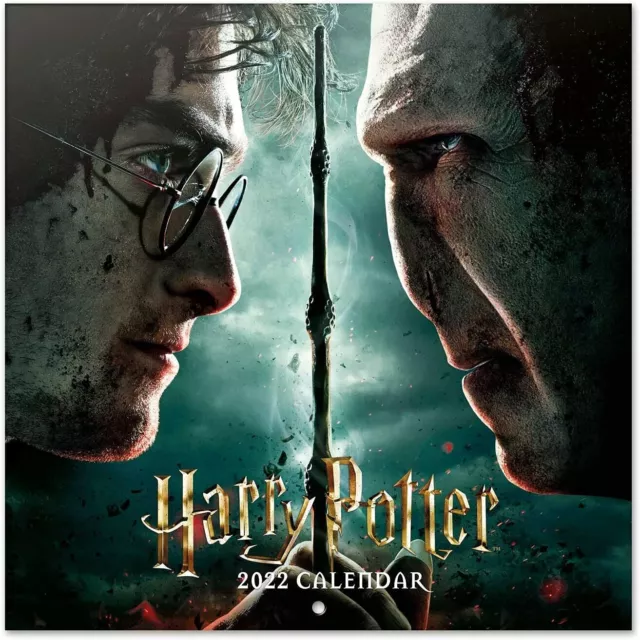 Official Harry Potter 2022 Wall Calendar, 2022 Calendar, 12 x 12 Square Wall Ca