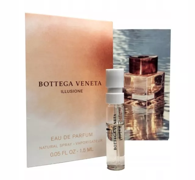 1 Sample Vial BOTTEGA VENETA ILLUSIONE Perfume for Women 0.05 oz 1.5 ml EDP NEW