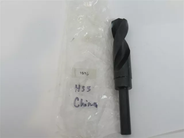 15/16" HSS S&D Reduced Shank Drill Bit