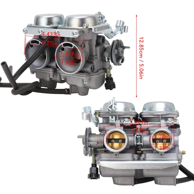 Combustitore moto metallo doppio carboidrato per carburante ribelle 250 CMX250C CA250