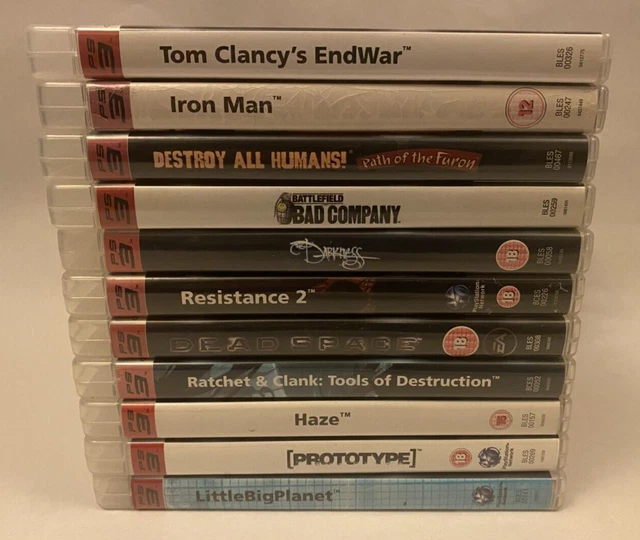 Sony Playstation 3 Games x11