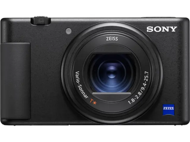 Sony ZV-1F  4K Digitalkamera, WIFI, + 128GB SD +USB Kartenleser+ Sativ Bundle