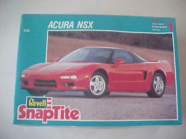 Revell 6268 1992 Acura NSX SnapTite VINTAGE MODEL KIT 1/24 McM Skill Level 1