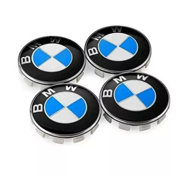 Juego tapabujes para BMW 68 mm 4 ud 68mm Tapacubos Centros Ruedas Tapas llantas