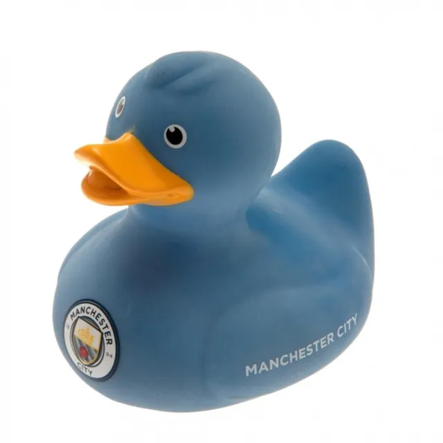 Manchester City FC Bath Time Duck Official Merchandise Gift NEW UK STOCK