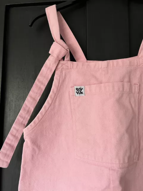 Lucy & Yak Atlas Dungarees Baby Pink Small 32” UK 8-10 Classic Style