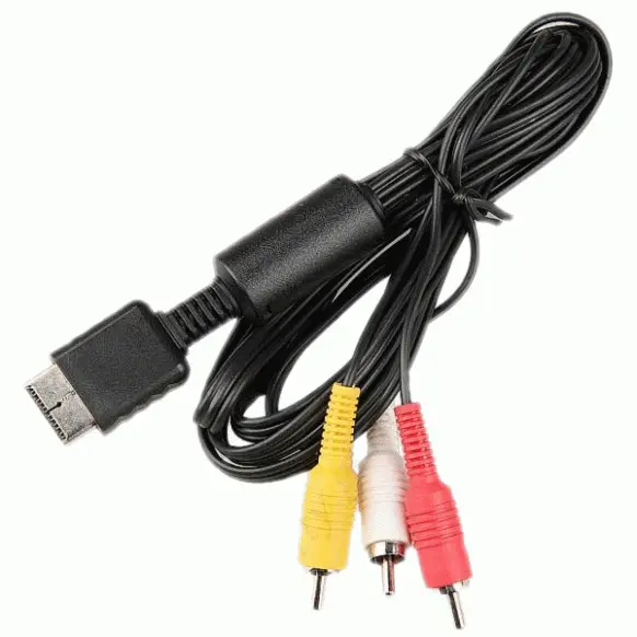 Nuevo cable de audio y video AV para consola Sony Playstation 1 2 PS1 PS2