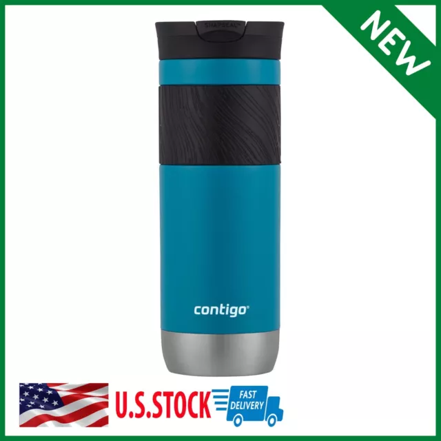 Travel Mug Contigo Leak-proof Lid Stainless Steel Thermos 20oz Coffee Tea cup