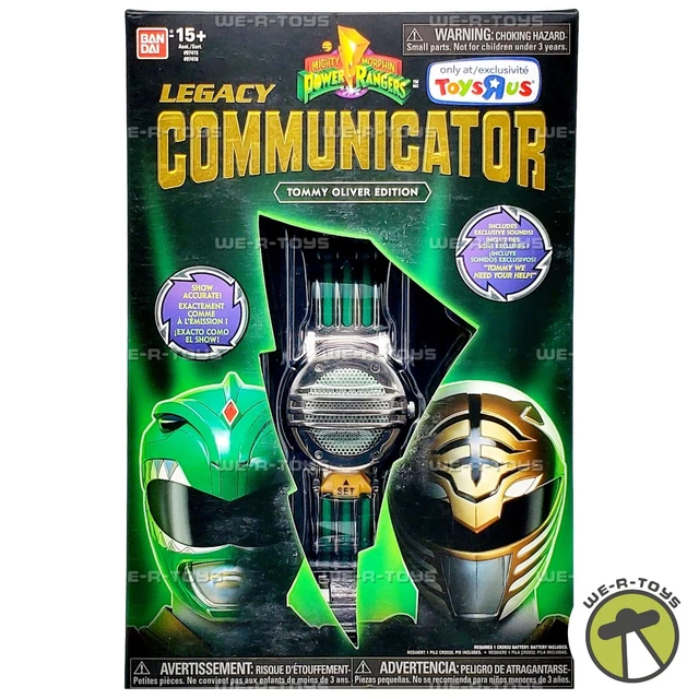 POWER RANGERS MIGHTY Morphin Legacy Communicator Tommy Oliver Edition ...