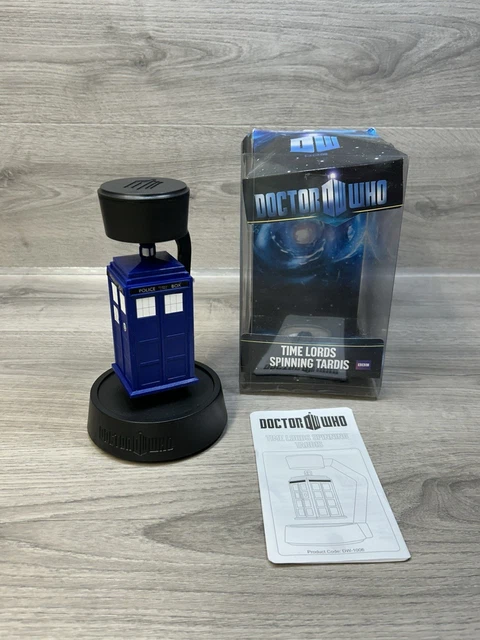 DOCTOR WHO TIME Lords Floating Spinning TARDIS Wow! Stuff 2010 £29.84 ...
