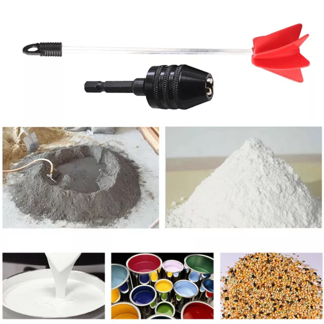 EPOXY MIXING STICK Putty Cement Paint Mixer Attachment w/ Drill Chuck (02) £9.95 PicClick UK