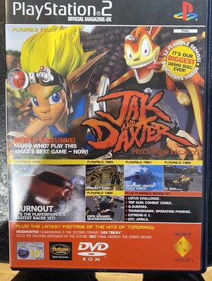 Natale 2001 PS2 PAL Jak & Dax TPL. PlayStation 2 RIVISTA UFFICIALE DEMO DISC 15 