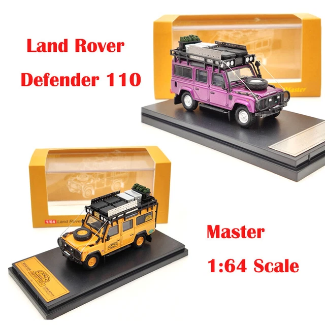 Land Rover Defender Car Model MASTER 1:64 LAND Rover Defender 110 Diecast Models Toys Car Camel ...