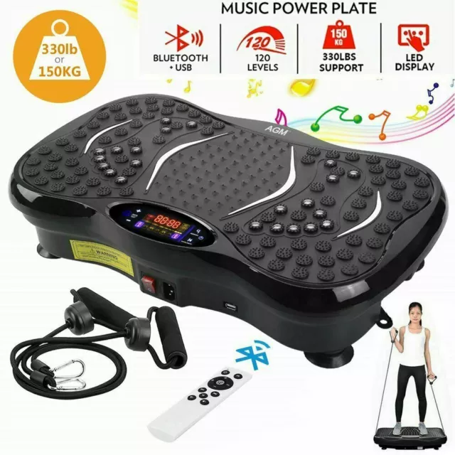 Vibration Machine Exercise Vibrating Plate Platform Trainer Fitness Body Shaper