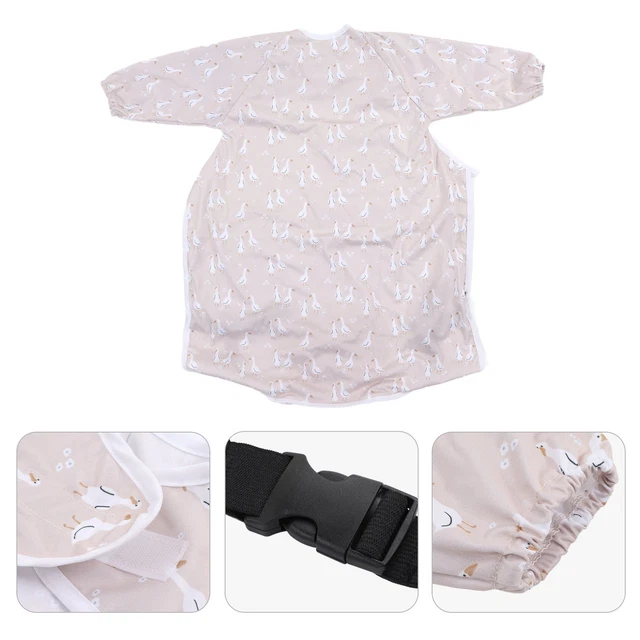 Bavoir 'alimentation Pour Tout-petit Bavoir à Manches Longues Imperméable Pour