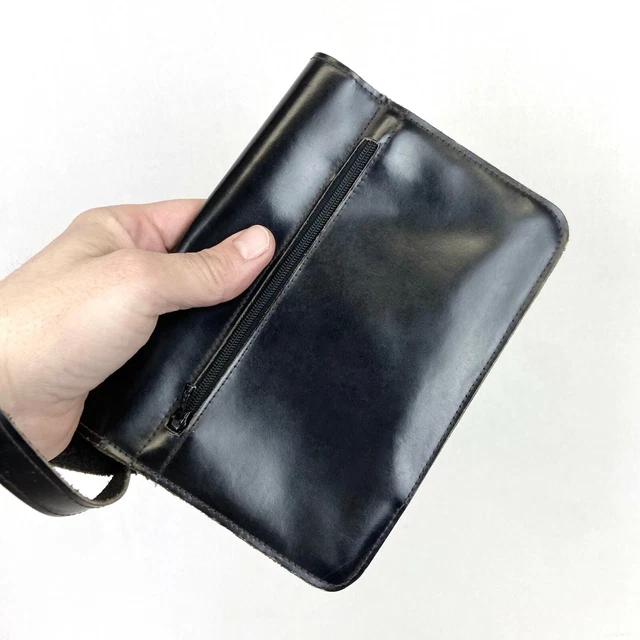 Sacoche Homme Cuir Vintage – Genuine Leather, Made In France, John Jessel