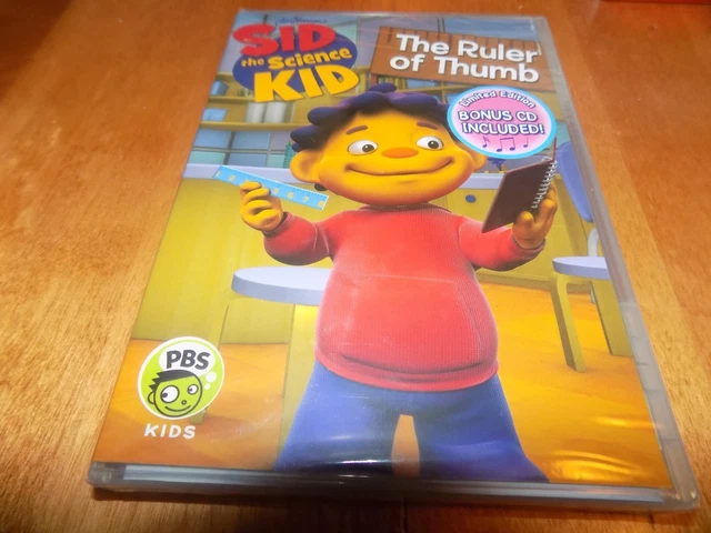 SID THE SCIENCE KID THE RULER OF THUMB PBS KIDS Limited Edition CD 