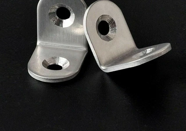 10 Pcs/lot Stainless Steel Full Metal Rigid Corner Bracket Fastener DIY Woodwork 2