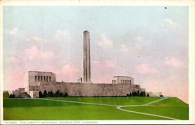 The Liberty Memorial Kansas City Missouri MO Fred Harvey Unposted Postcard