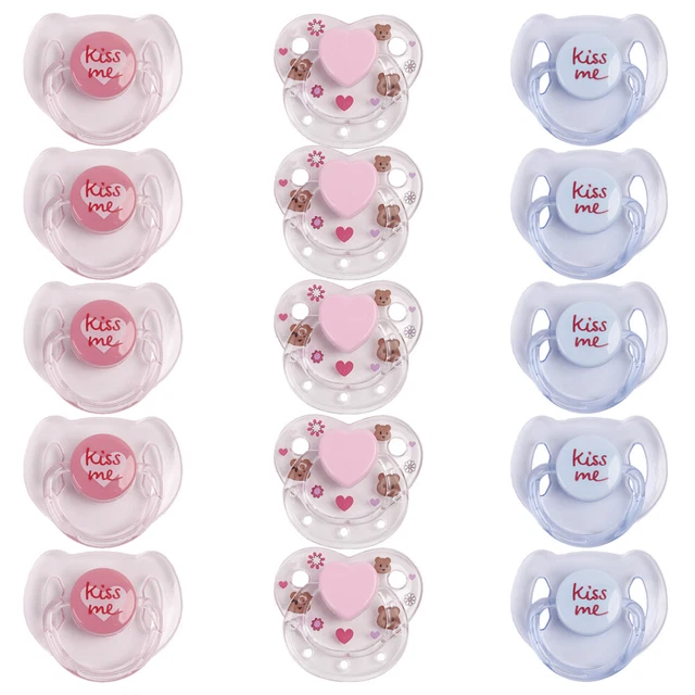 10PCS Reborn Doll Magnetic Dummy Pacifier for Newborn Baby Girl&Boy Accessory
