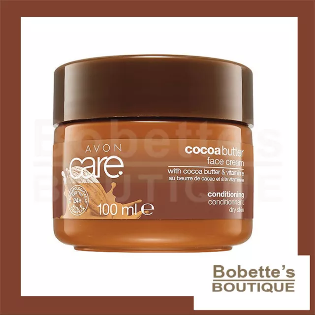 CARE AVON CRÈME VISAGE ULTRA-HYDRATANTE Beurre de Cacao & Vitamine E 100 ML