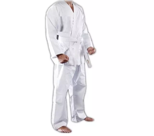 Karate Aikido Suit With Belt Taekwondo Martial Student Uniform Polycotton Maxx w