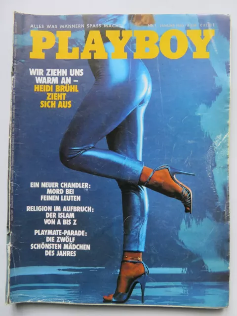 Playboy - D 1/1980,  Heidi Brühl, Nina Hagen, Monique Carrera, Bo Derek, Rauch S