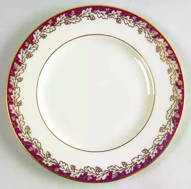 Lenox Oakleaf Maroon Bread & Butter Plate 308483