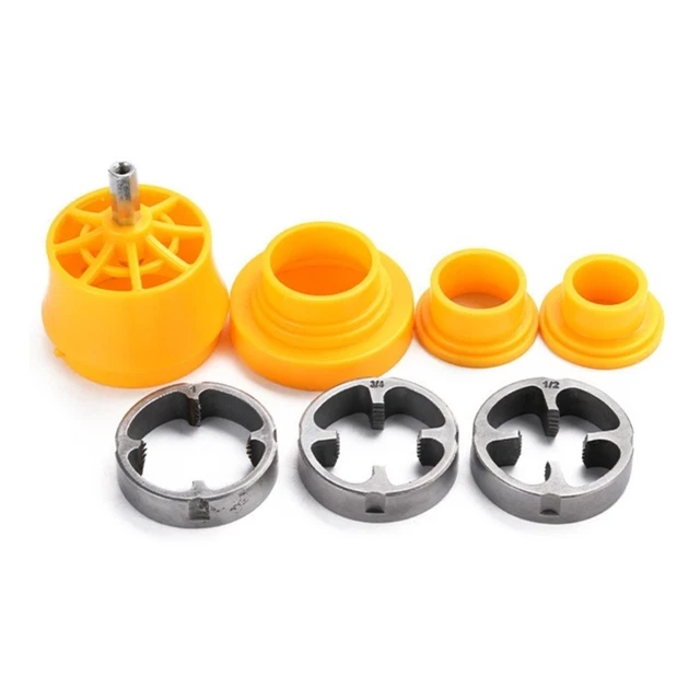 7PCS PVC PIPE Threader PVC Thread Maker Tool for Electric Drill PVC ...