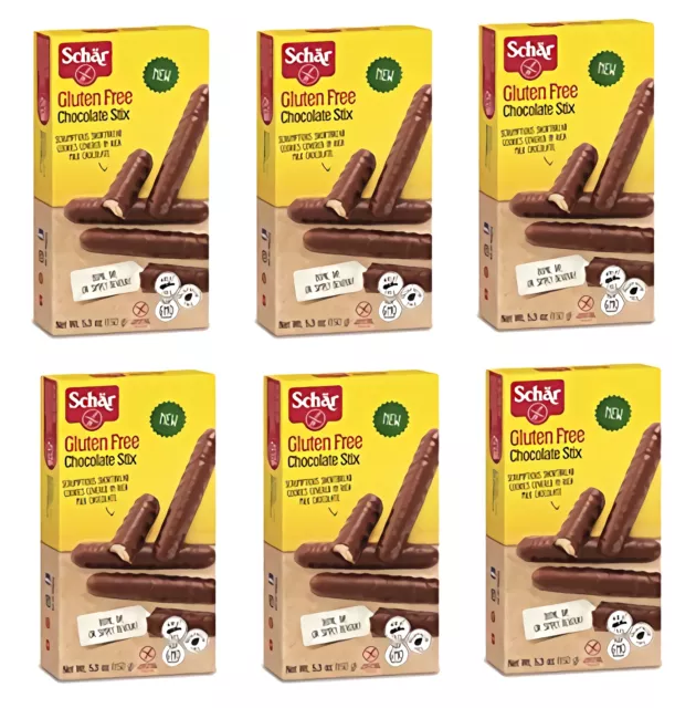 Schar sans Gluten Chocolat Stix 157ml Étui De 6