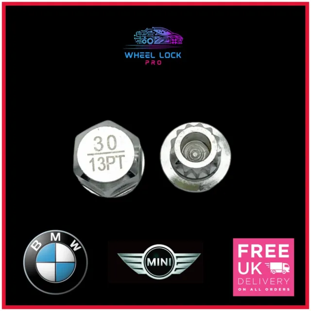BMW MINI Locking Wheel Nut Key ABC 30 / 13 Spline Ribs