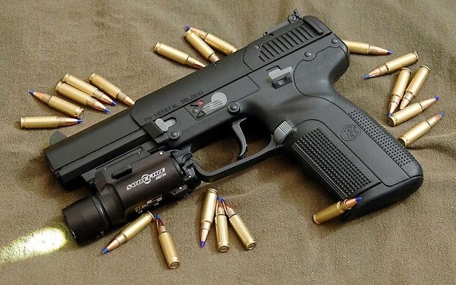 Plaque Murale Métallique Décorative - Pistolet / Revolver - 30 X 20 Cm (neuve)