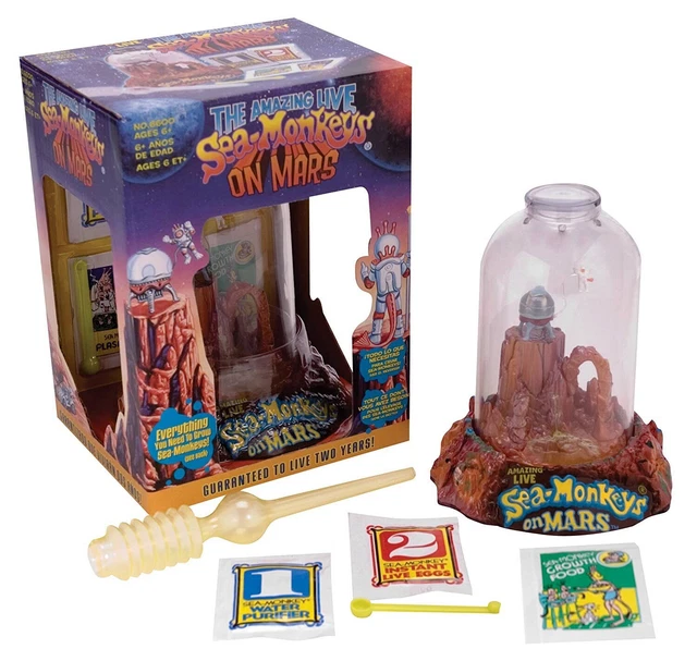 The Original Amazing Sea Monkeys ON MARS Kids Classic Live Sea Monkey Kids Toys