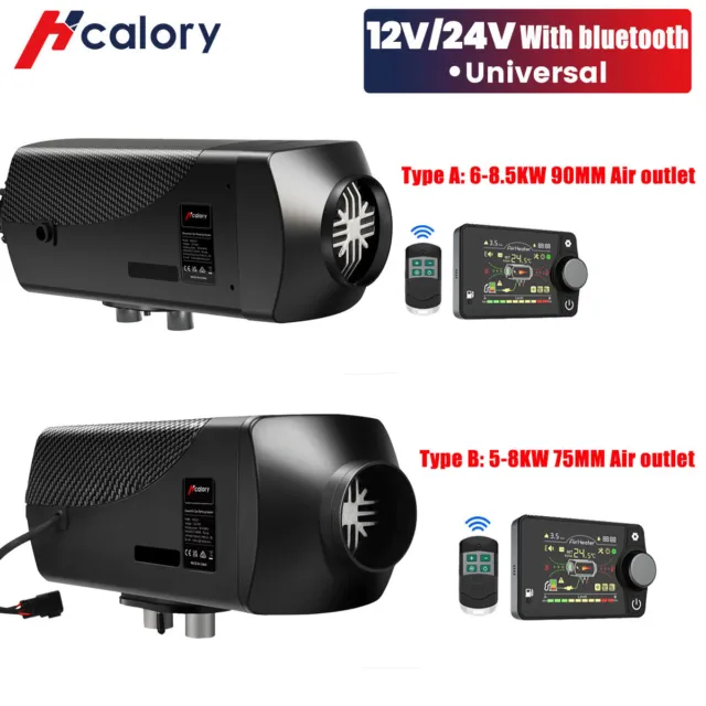 HCALORY 5KW-8KW ALL In One Portable Parking Diesel Air Heater 12V For  Indoor Car £162.99 - PicClick UK