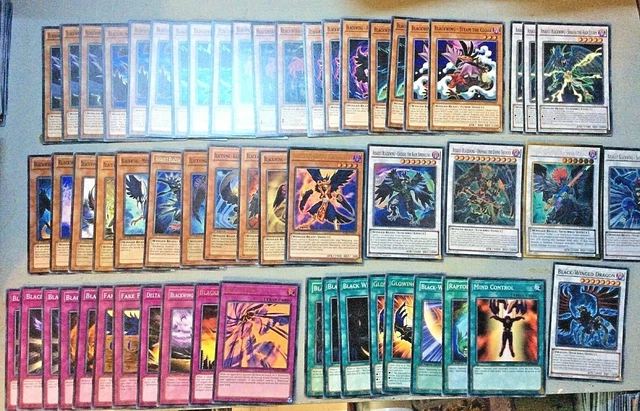 YUGIOH BLACKWING DECK 47 Cards Main + 8 card Extra Deck 28.79 - PicClick UK