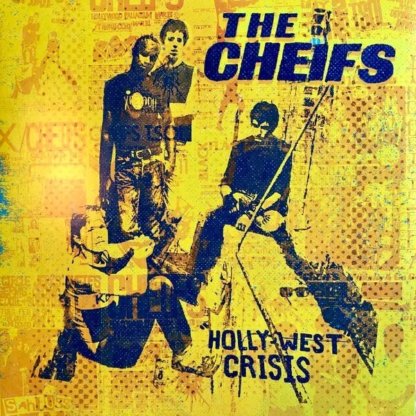 THE CHEIFS Holly-West Crisis PUNK ROCK Hardcore REISSUE 2022 Black Vinyl SEALED