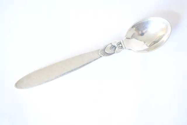 Georg Jensen Sterling Silver Cactus Pattern Teaspoon