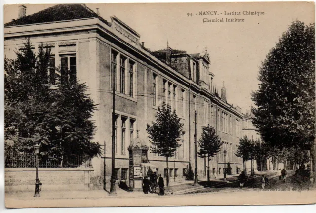 NANCY - Meurthe et moselle - CPA 54 - Ecoles - Institut Chimique
